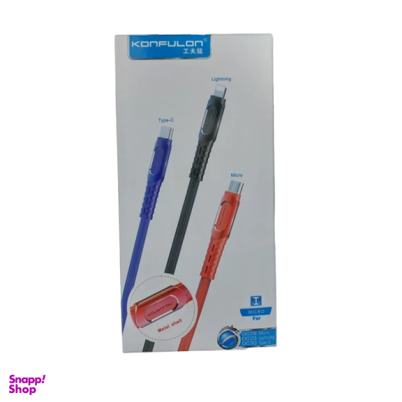 کابل USB به MicroUSB کانفلون کد DC-28 طول 1 متر