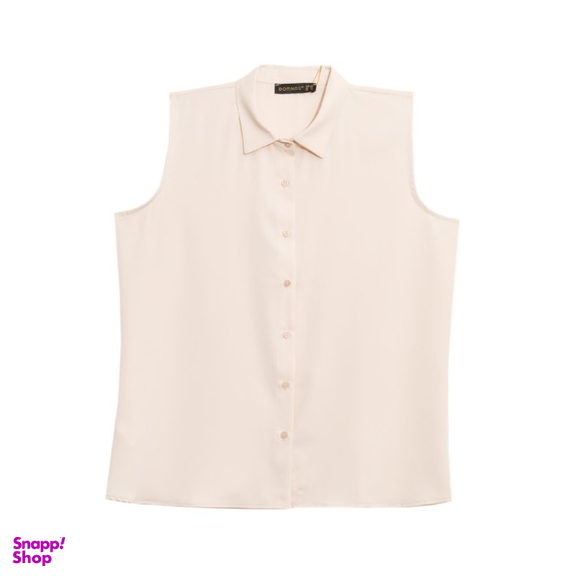 تاپ زنانه برنس کد 60101 رنگ کرم