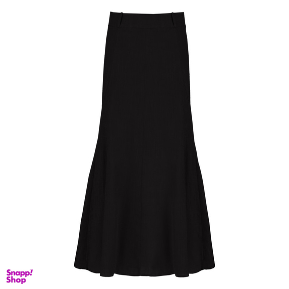 دامن زنانه سرژه مدل 210213 رنگ مشکی