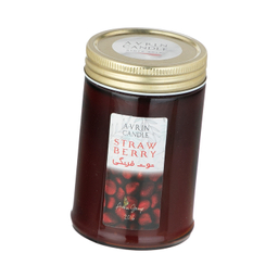 شمع اورین مدل لیان توت فرنگی وزن 500 گرم