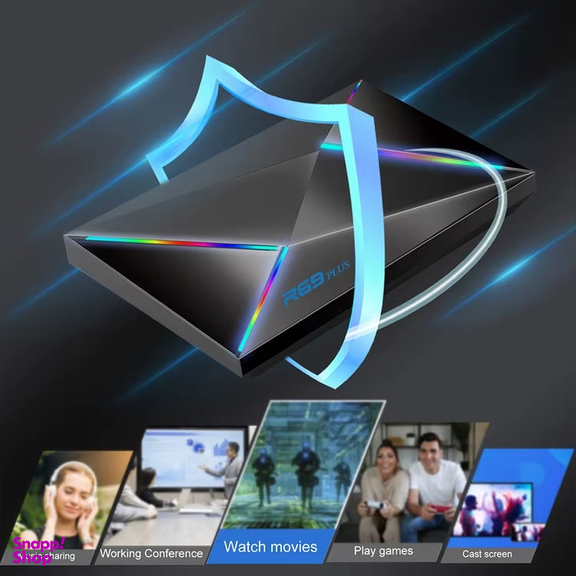 اندروید باکس آر 69 پلاس مدل H728 حافظه 64 گیگابایت