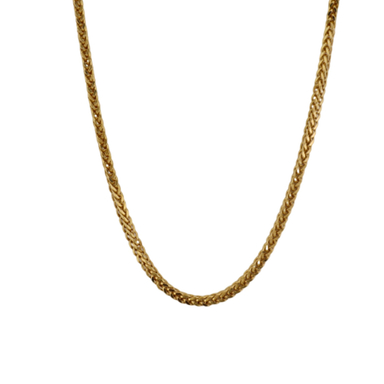 زنجیر طلا 18 عیار زنانه مدل طنابی کد 18682