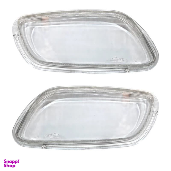 شیشه چراغ جلو خودرو کد SA12 مناسب پژو پارس بسته 2 عددی