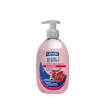مایع دستشویی جنرا مدل Addolcente رایحه انار و رزبری حجم 500 میلی لیتر