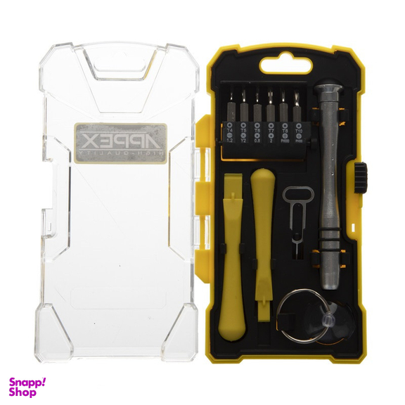 سری پیچ گوشتی موبایلی اپکس مدل APX-1417 بسته 17 عددی