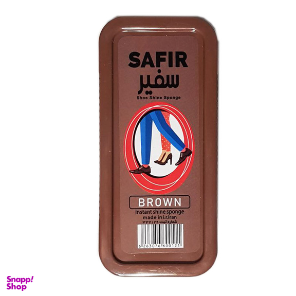 واکس کفش سفیر مدل BRW