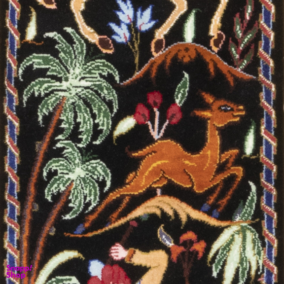 تابلو فرش دستباف سی پرشیا مدل شکارگاه کد 903712