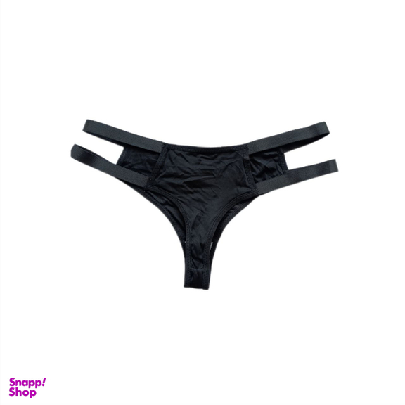 ست شورت و سوتین مدل دکلته طرح بندی کد 27 رنگ مشکی