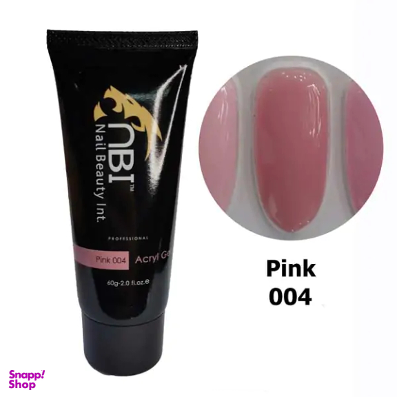 پلی ژل کاشت ناخن ان بی آی وزن 60 گرم