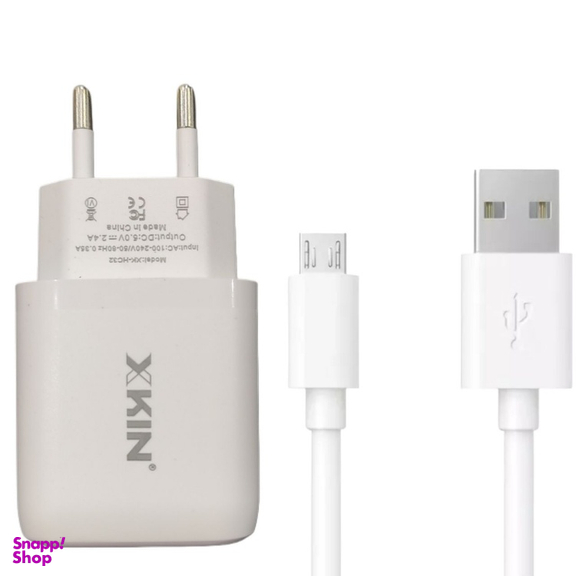 شارژر دیواری ایکس کین مدل XK-HC32 به همراه کابل MicroUSB