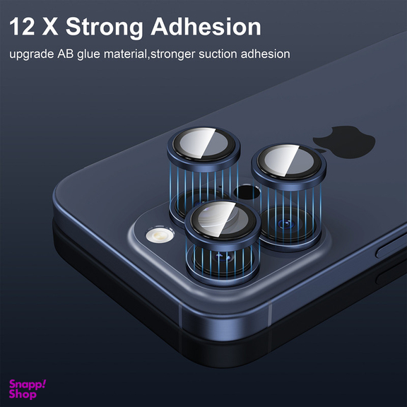 محافظ لنز دوربین اپیکوی مدل HD-ColorLenz مناسب برای گوشی موبایل اپل Iphone 15 Pro Max / 15 Pro