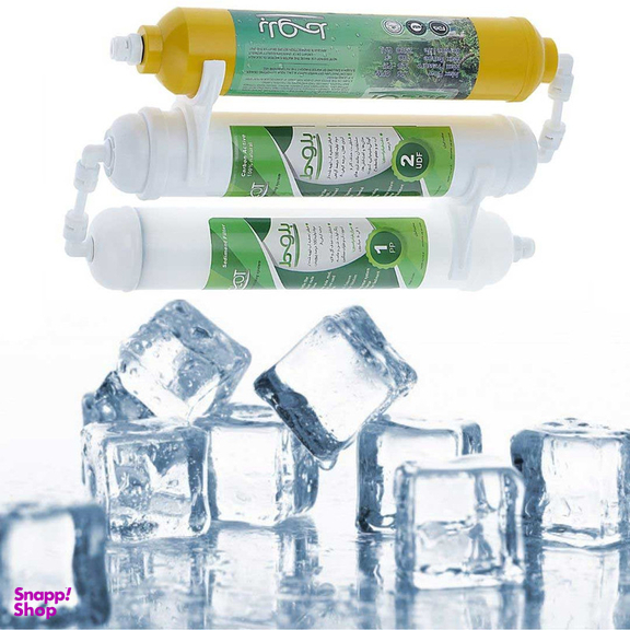 فیلتر تصفیه آب یخچال و فریزر بلوط مدل گیاهی BL 301 مجموعه 3 عددی
