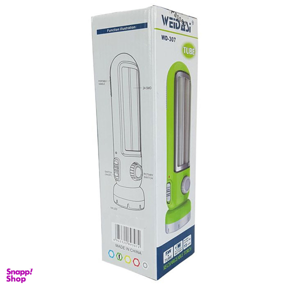 چراغ قوه ویداسی مدل WD-307 کد V6