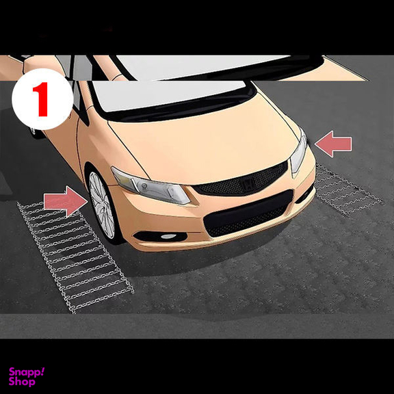 زنجیر چرخ مدل SNOW PRO مناسب برای رنو ساندرو استپ وی بسته دو عددی