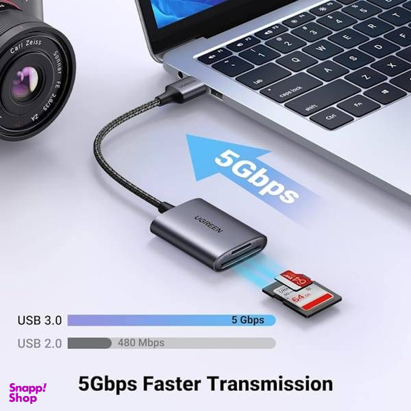 کارت خوان USB-C 3.1 یوگرین مدل CM401 کد 80888