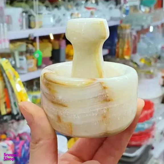 هاون صیقل داده شده مدل سنگی کد 114