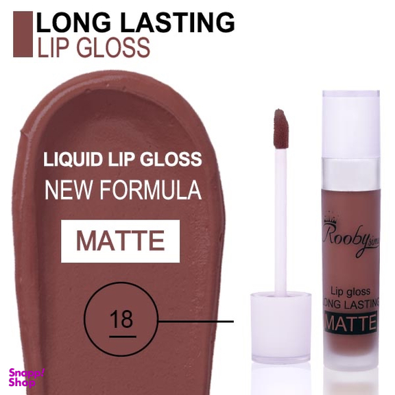 رژ لب مایع روبی سیما کد 18