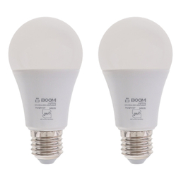لامپ ال ای دی 12 وات بوم لایتینگ مدل حبابی پایه E27 بسته 2 عددی