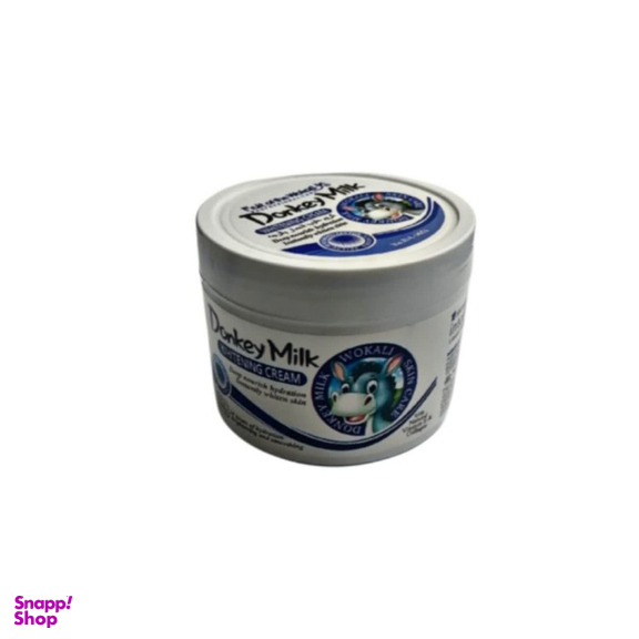 کرم روشن کننده و مرطوب کننده ووکالی مدل شیر الاغ وزن 200 گرم بسته 2 عددی