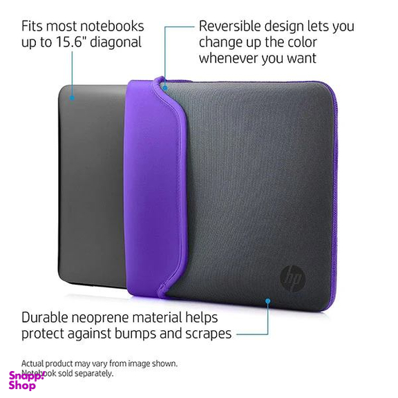 کاور لپ تاپ اچ‌ پی مدل Reversible Sleeve مناسب برای سایز 15.6 اینچ