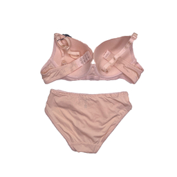 ست لباس زیر زنانه کد N-0008 رنگ کرم