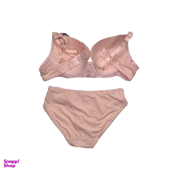 ست لباس زیر زنانه کد N-0008 رنگ کرم