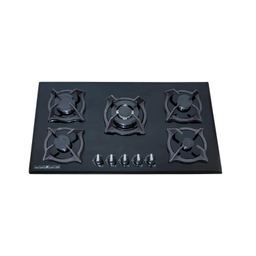 اجاق گاز شیشه ای صفحه ای پنج شعله تیروژ مدل GP506c