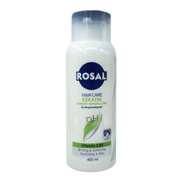 شامپو مو رزال مدل Keratin حجم 400 میلی لیتر