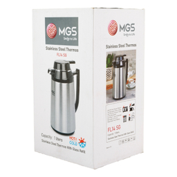 فلاسک استیل ام جی اس مدل FL14SG گنجایش 1 لیتر