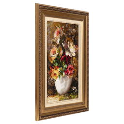 تابلو فرش دستباف سی پرشیا مدل گل در گلدان کد 903913