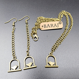 نیم ست زنانه باراج من مدل مرغ آمین کد S-SM2