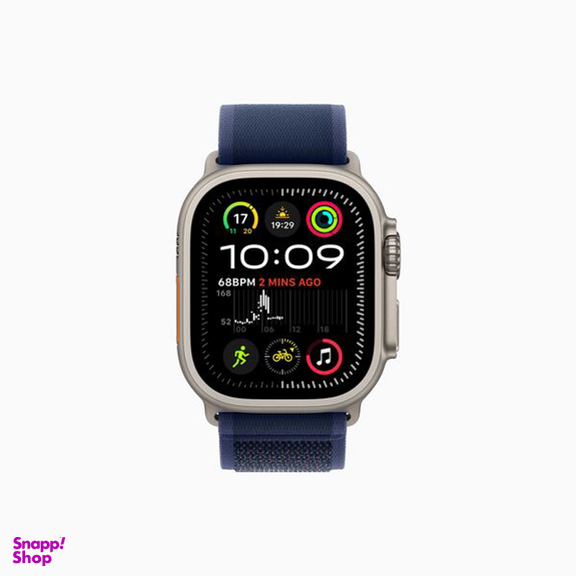 ساعت هوشمند اپل مدل 2024 Ultra 2 Natural Titanium Case Trail Loop 49mm