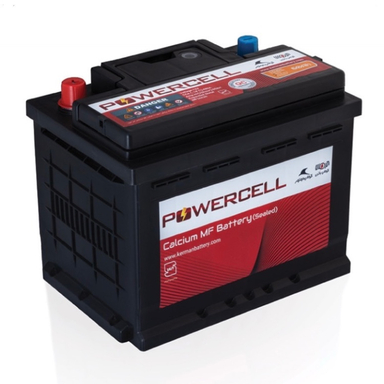 باتری خودرو 50 آمپر L1 کرمان باتری ارگ مدل پاورسل قالب کوچک