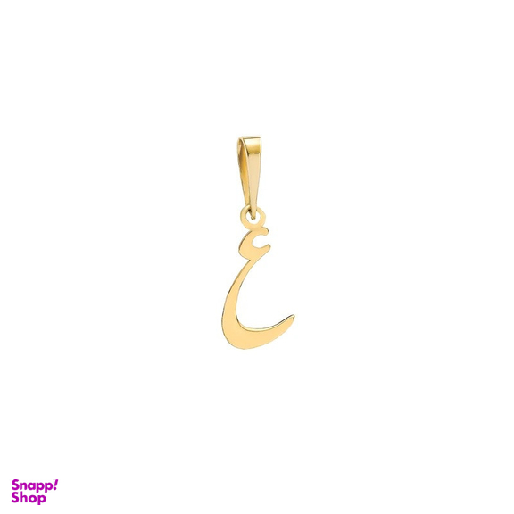 آویز گردنبند طلا 18 عیار زنانه وی وی گلد گالری طرح حروف