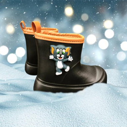 بوت پسرانه مدل تام جری ویانزا رنگ مشکی