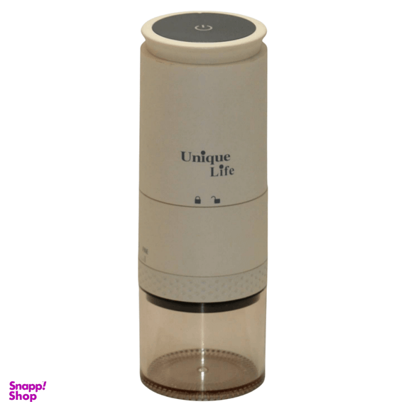 آسیاب قهوه شارژی یونیک لایف دارای نمایشگر میزان باتری کد UL-993
