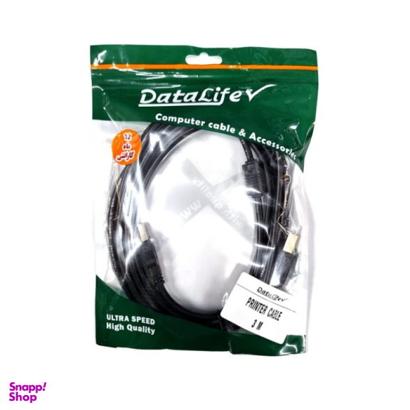 کابل پرینتر دیتالایف کد 8746 طول 3 متر