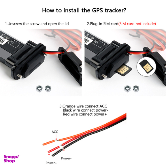 ردیاب خودرو مدل GT02
