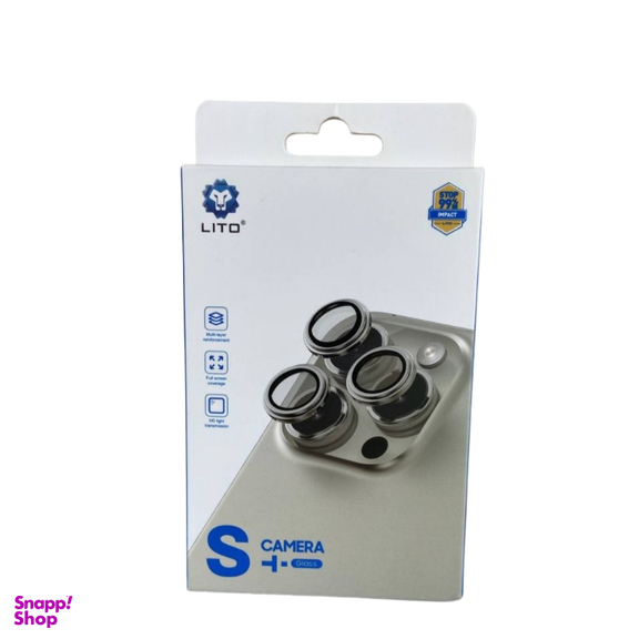 محافظ لنز گوشی موبایل لیتو مدل شابلون دار مناسب اپل iPhone 13 Mini / 13