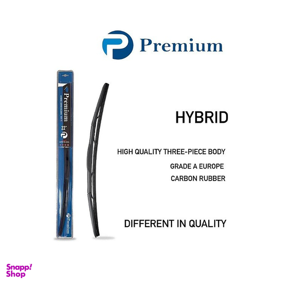 تیغه برف پاک کن پرمیوم مدل هیبریدی مناسب رنو کپچر بسته 2 عددی