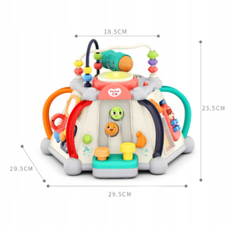 اسباب بازی هرم هوش موزیکال هولی تویز مدل Musical Activity Cube