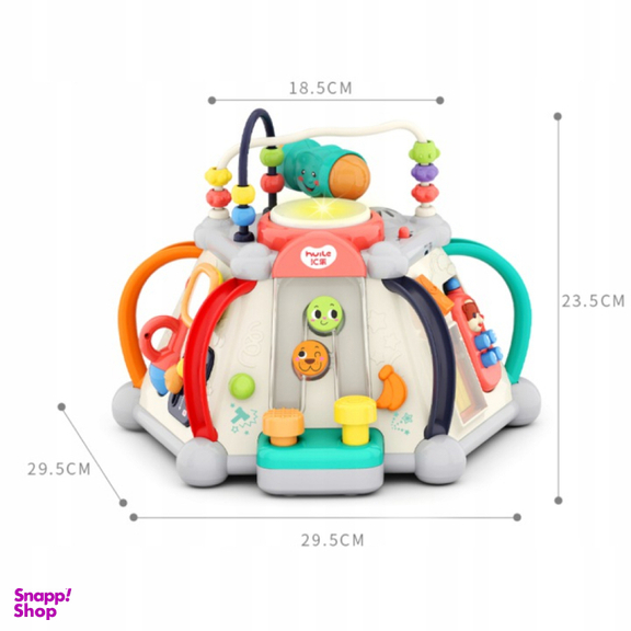 اسباب بازی هرم هوش موزیکال هولی تویز مدل Musical Activity Cube
