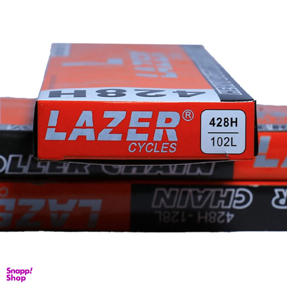 زنجیر موتور سیکلت لیزر مدل 428H-102L مناسب هوندا