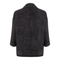 ست شومیز و دامن زنانه السانا مدل شارونا کد 219801 رنگ مشکی