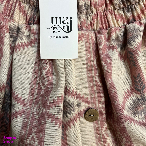 دامن زنانه ماجان کد 03 رنگ کرم