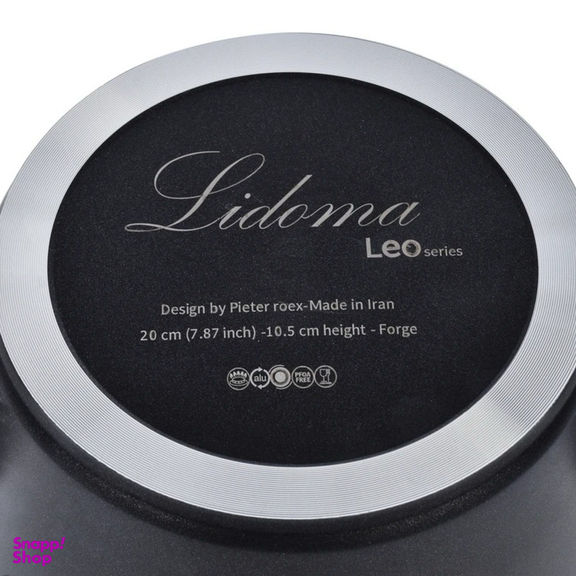 قابلمه گرانیت لیدوما مدل LEO سایز 24