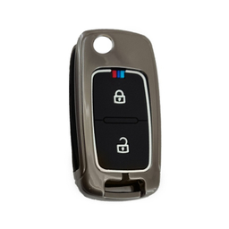 کاور سوئیچ خودرو کالانیکس مدل COV-PARS-10397 طرح فلزی مناسب پژو پارس