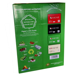 کاغذ A4 نامدار مدل POPULAR بسته 500 عددی