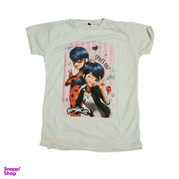 تیشرت دخترانه کد 10 رنگ سفید