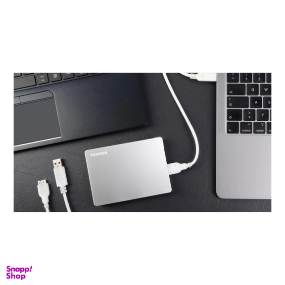 هارد دیسک اکسترنال توشیبا مدل CANVIO FLEX ظرفیت 1 ترابایت